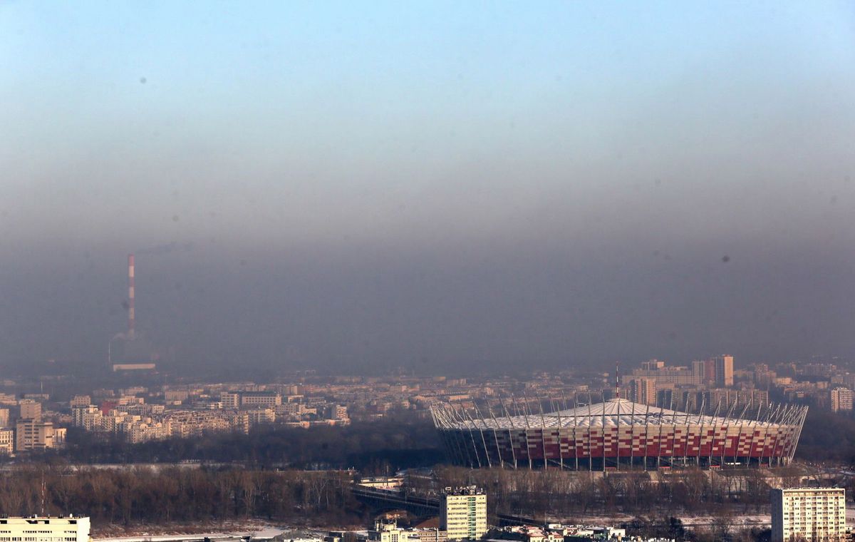 Smog Warszawa - 22 lutego. Sprawdź, jaka jest dziś jakość powietrza w poszczególnych dzielnicach