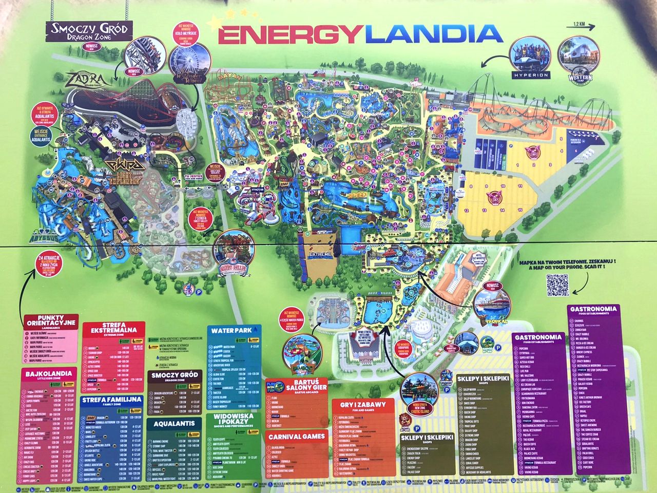 Energylandia ma ponad 40 ha powierzchni 