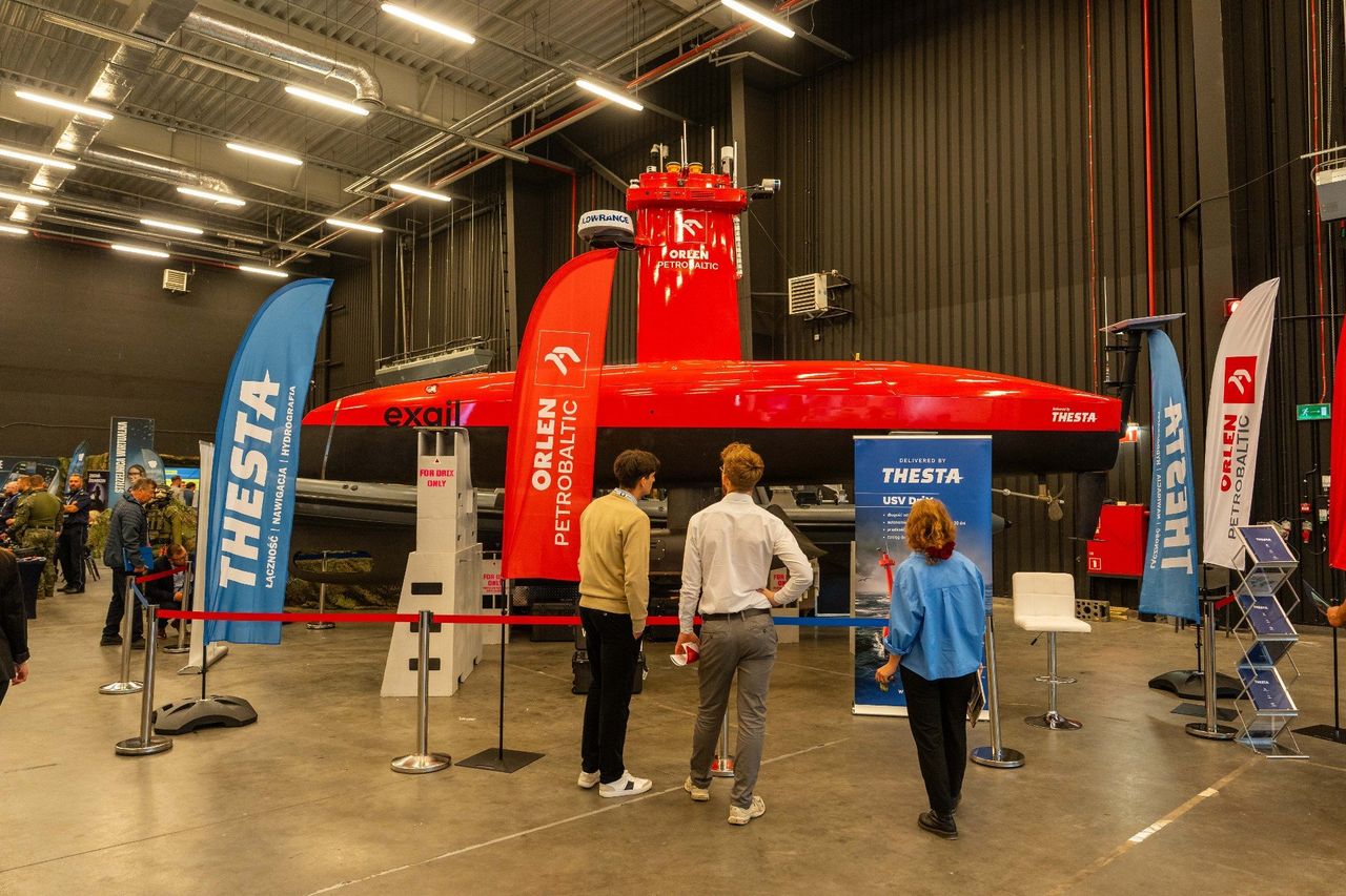 Pojazd Drix H-8 zabezpieczy instalacje na Bałtyku