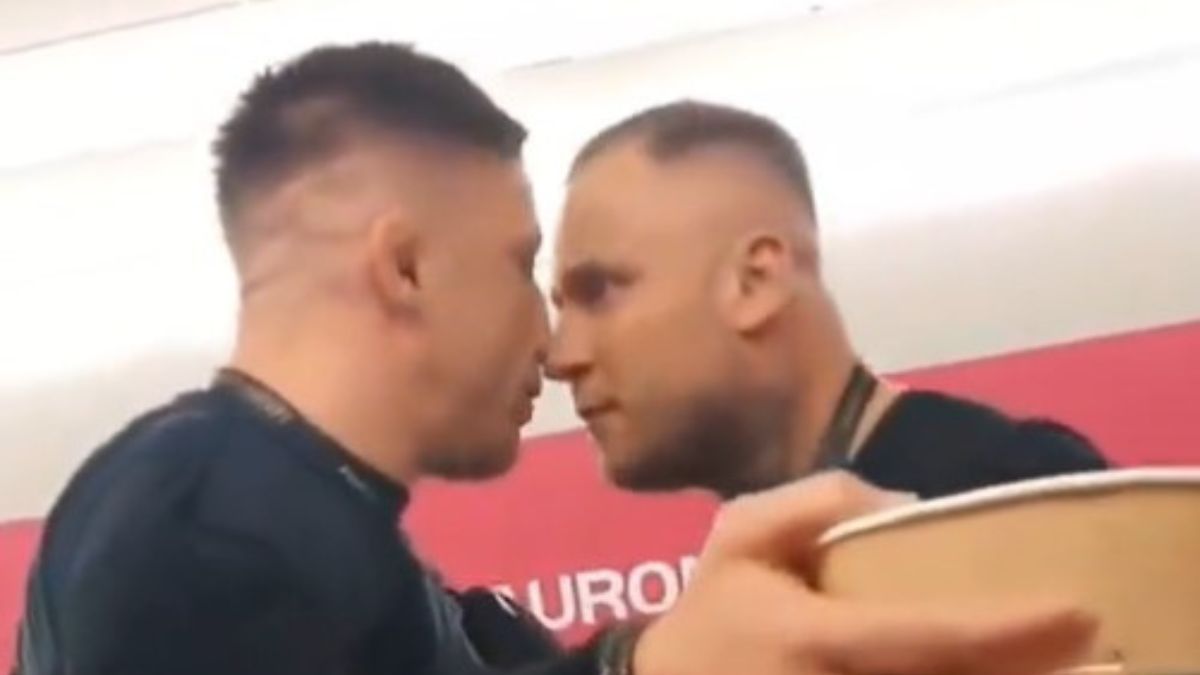 Twitter / Na zdjęciu: Norman Parke i Piotr Szeliga