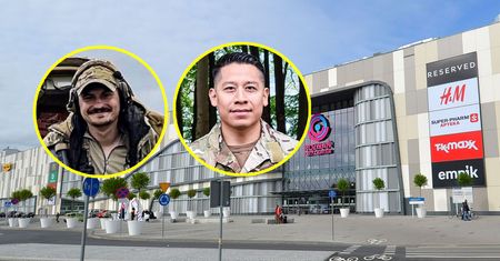 Chwile grozy w poznańskiej galerii. Amerykańscy żołnierze uratowali dziecko