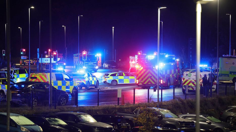 Służby na miejscu zdarzenia