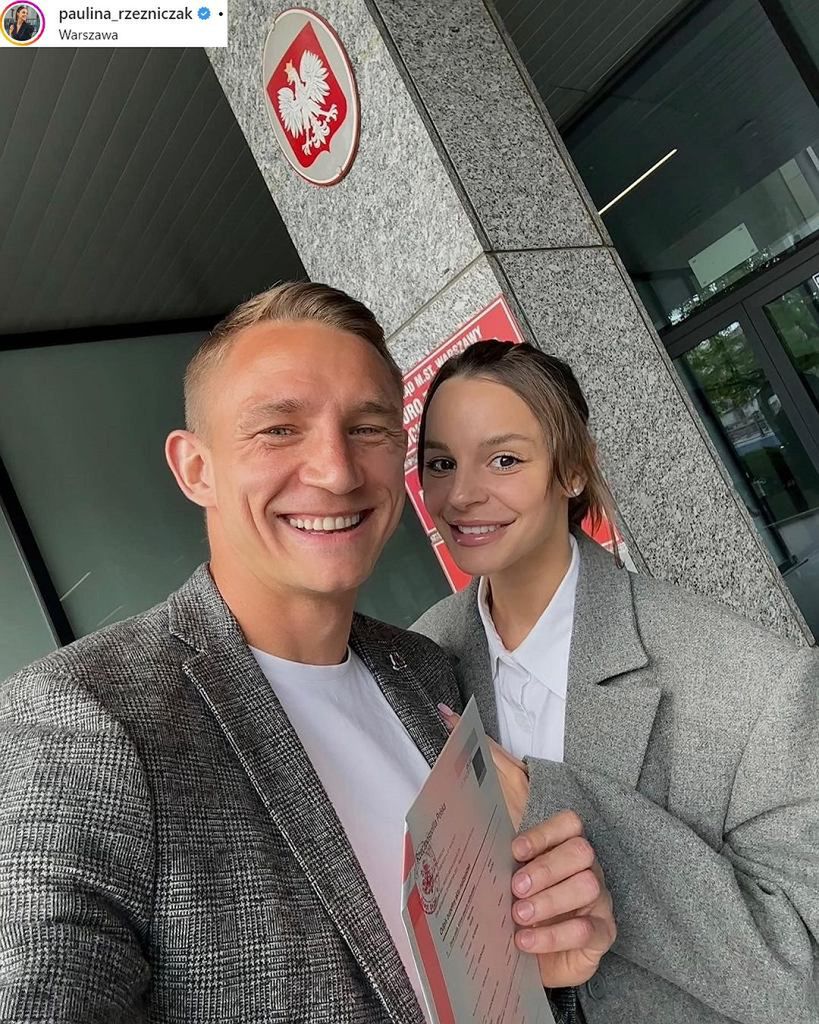Jakub Rzeźniczak i Paulina Nowicka