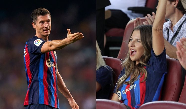 Anna i Robert Lewandowscy