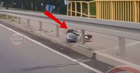 Uciekł rodzicom. Wstrząsające sceny. Jest nagranie