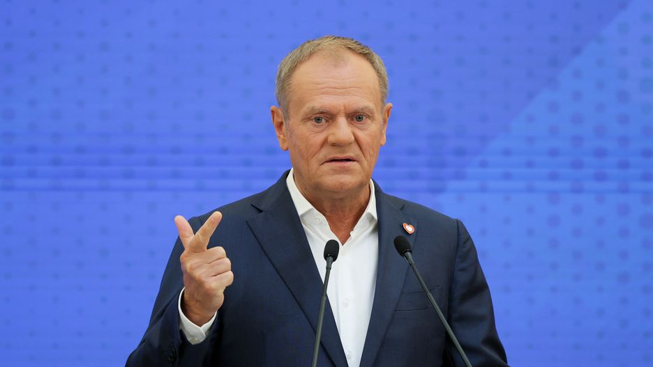 Tusk zaskoczył na konferencji. Mówił o "kupowaniu połówki"
