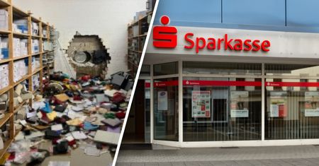 Trzymał w obrabowanym banku 600 tys. euro. Nowe szacunki strat po skoku stulecia