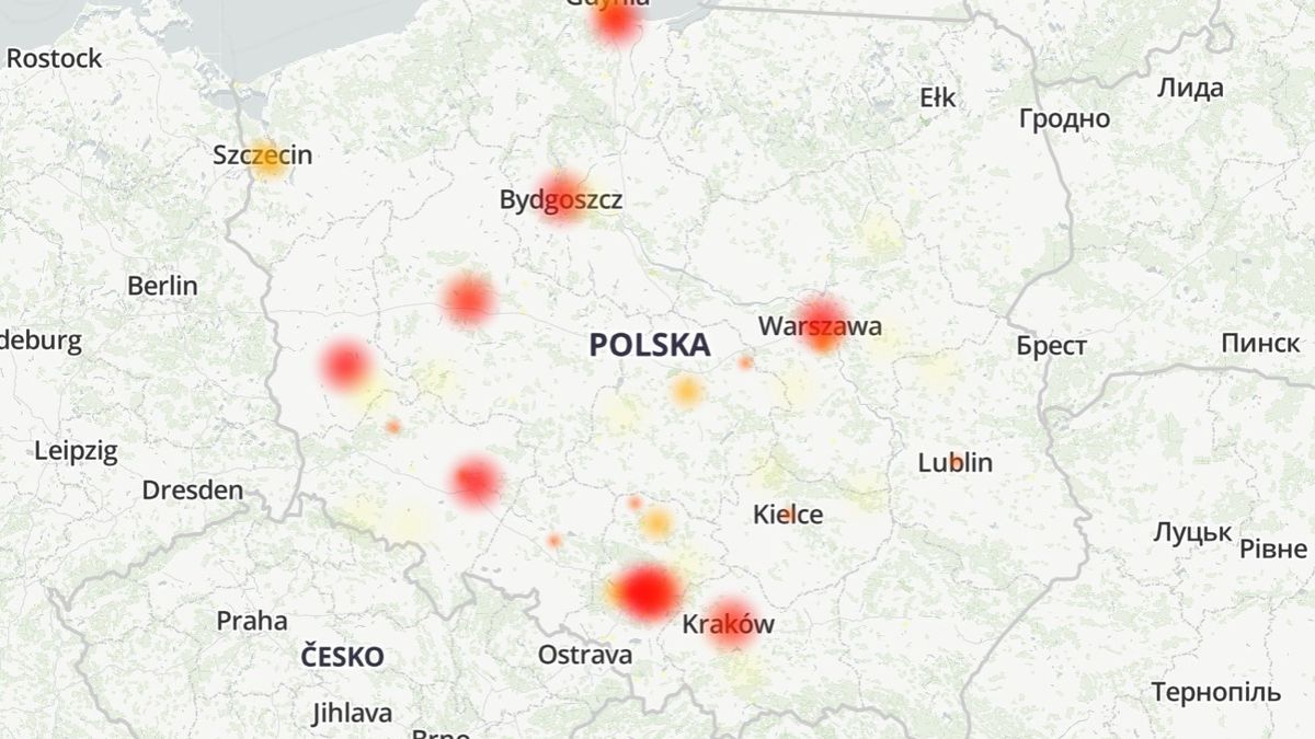 Trwa awaria internetu w UPC