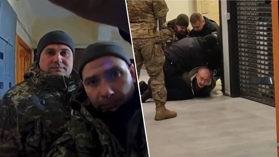 Łapanki w Ukrainie