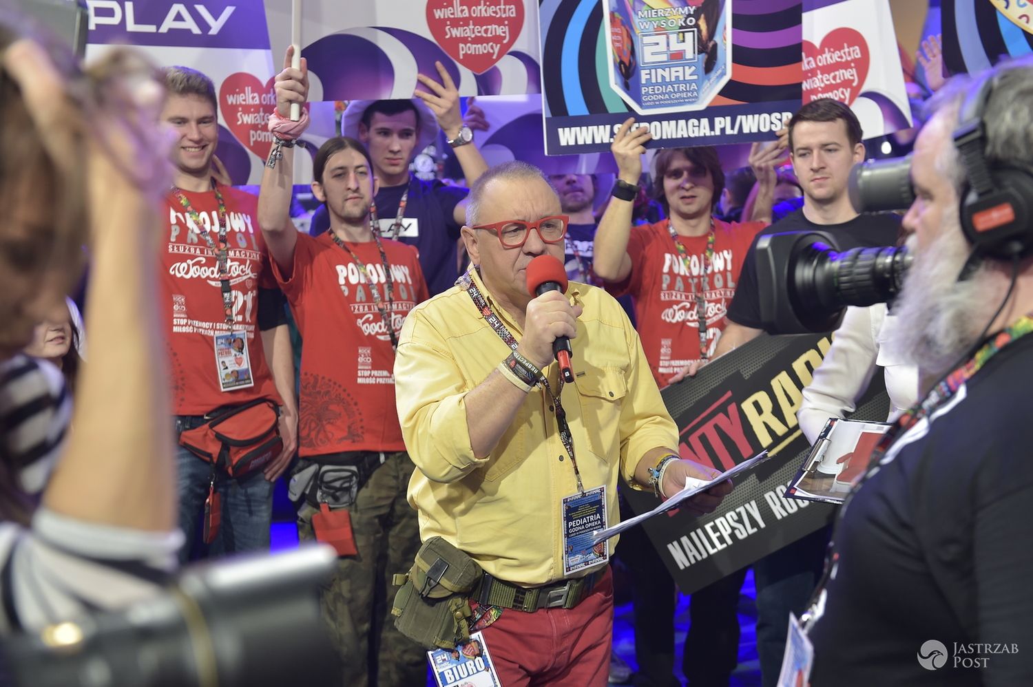 Jurek Owsiak - Wielka Orkiestra Świątecznej Pomocy 2016