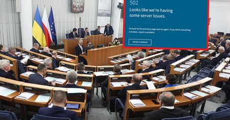 Tajemniczy komunikat na stronie Senatu. Grodzki odniósł się do sprawy