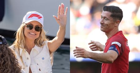Heidi Klum trzymała kciuki za Roberta Lewandowskiego w meczu z Francją. Opublikowała w sieci kadr z piłkarzem! (FOTO)