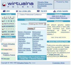 Jak wyglądały początki portali internetowych? 3