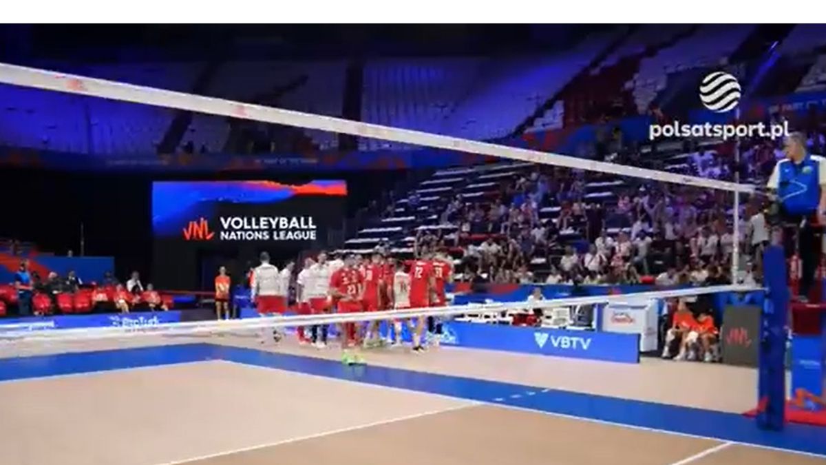 Twitter / polsatsport / Na zdjęciu: hala w Antalyi podczas meczu Polska - USA