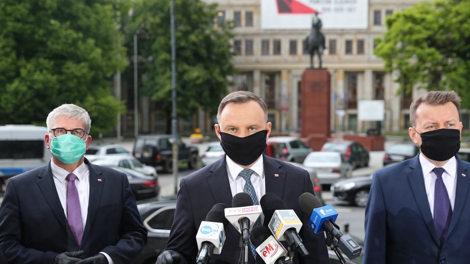 Koronawirus w Polsce. Śląsk. Andrzej Duda mówił o stanie epidemii w województwie (zdjęcie ilustracyjne)