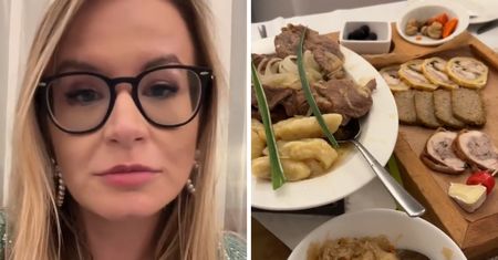 Poszła na polskie wesele. Gdy zaczęli roznosić obiad, chwyciła za telefon