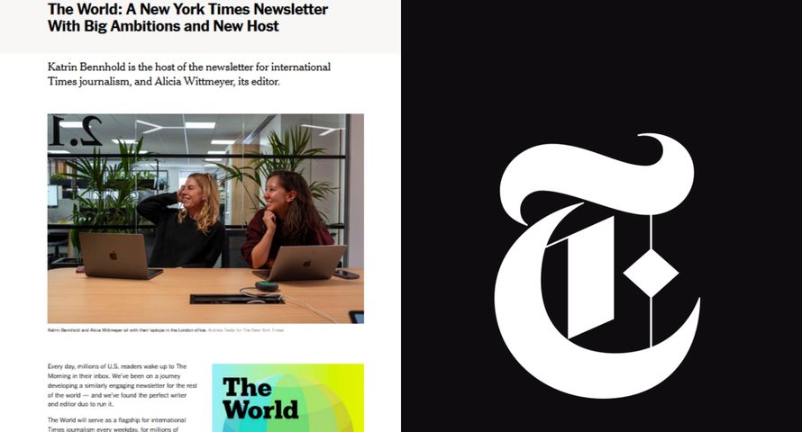 "New York Times" rusza z nowym newsletterem. "Nie chcemy po prostu wysyłać artykułu e-mailem"