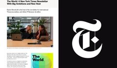 "New York Times" rusza z nowym newsletterem. "Nie chcemy po prostu wysyłać artykułu e-mailem"