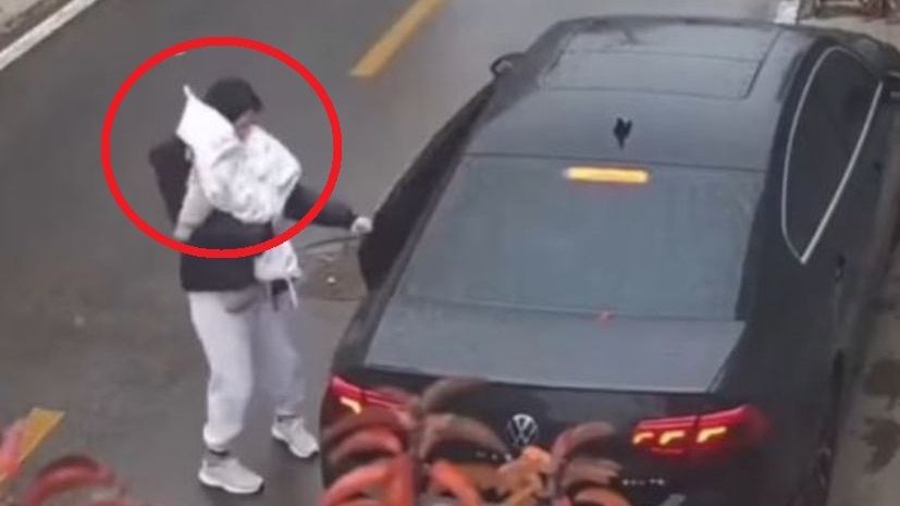 Internauci nie mieli litości dla tego "męża roku". Nagranie wiele wyjaśnia