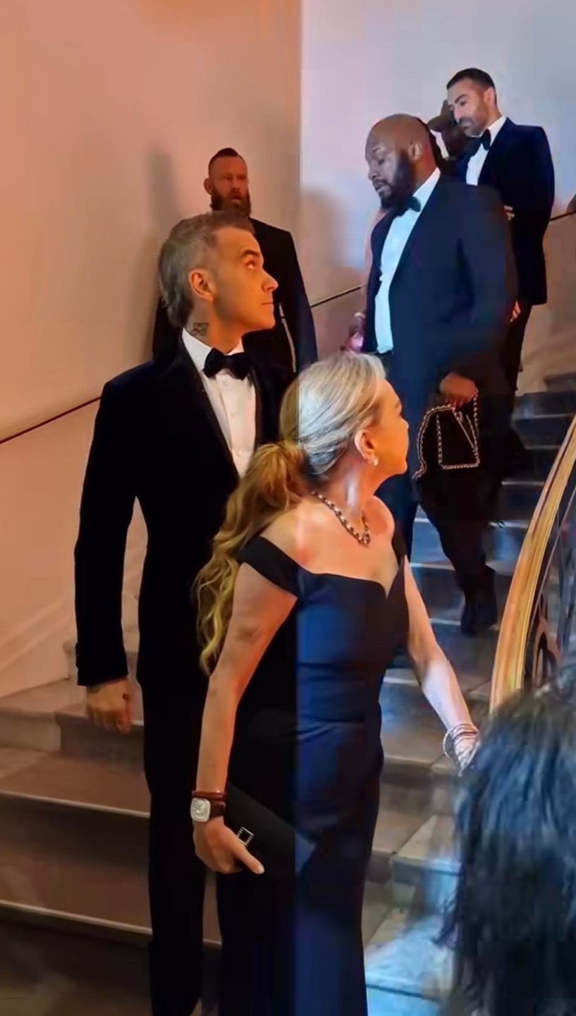 Starcie Robbiego Williamsa i Naomi Campbell na Festiwalu Filmowym w Cannes