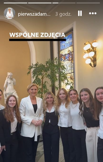 Agata Duda zaliczyła modową wpadkę (Instagram)