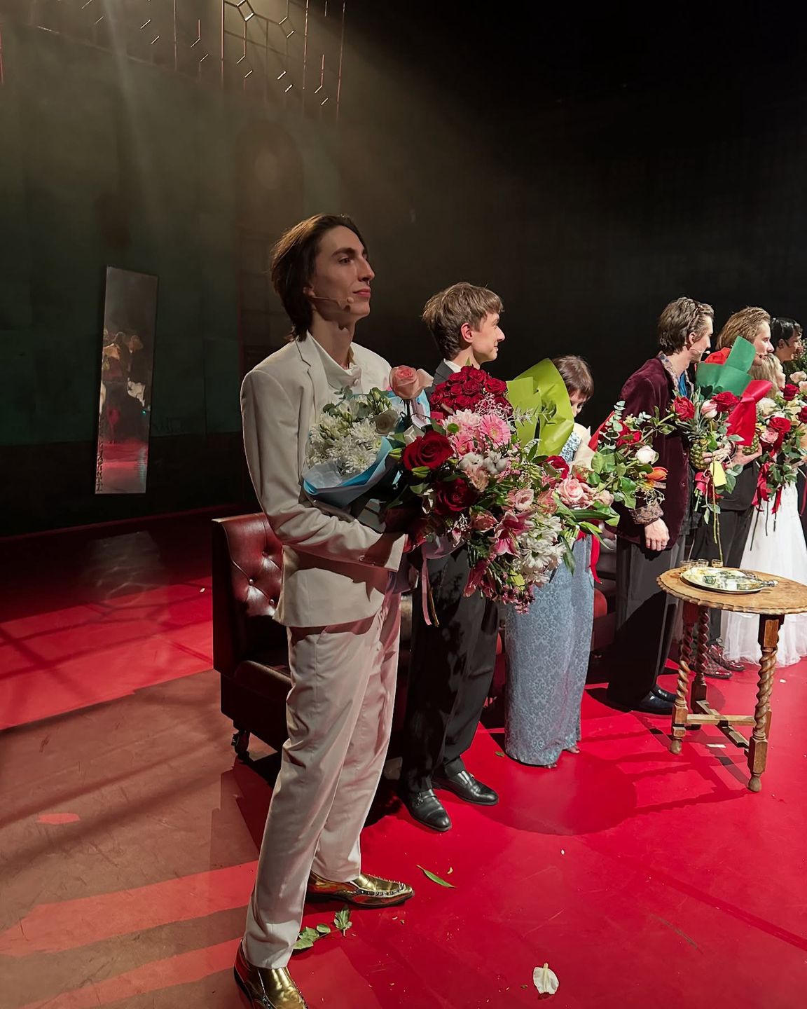 Krzysztof Ibisz z żoną i synem