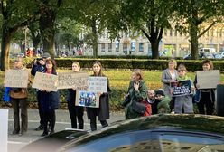 Gdańsk. Brak zgody na łamanie podstawowym praw człowieka. "Polski rząd tańczy, jak mu Łukaszenka zagra"