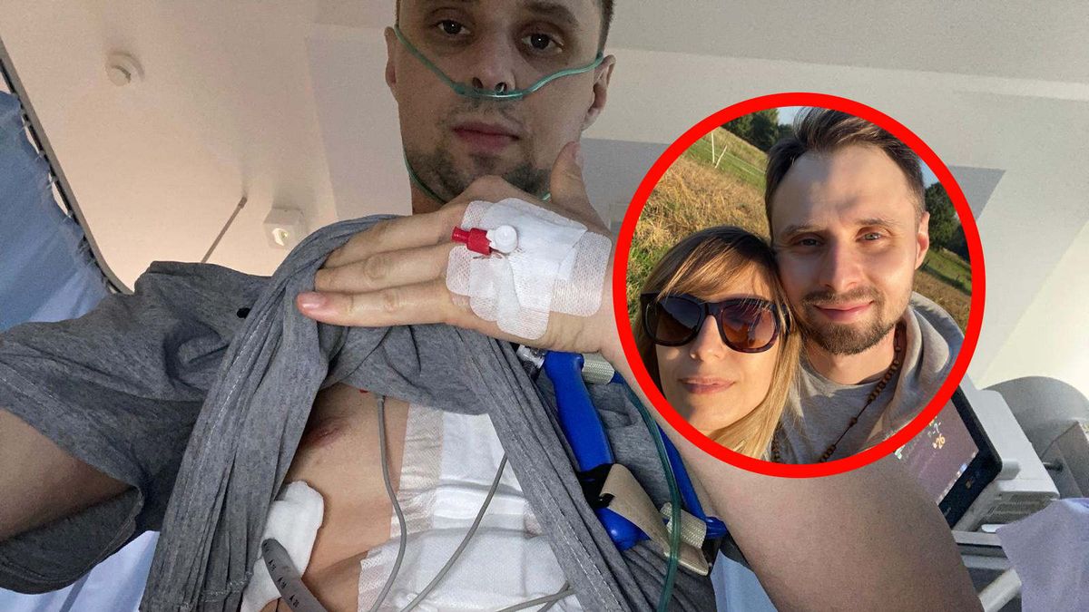 35-latek walczy z rzadkim nowotworem serca. Kuba wciąż ma nadzieję na lepsze jutro