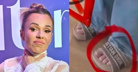 Doda krytykuje DIOR za politykę wobec zwierząt, a chwilę później TRESUJE PSA w ich klapkach. Zawiało hipokryzją?
