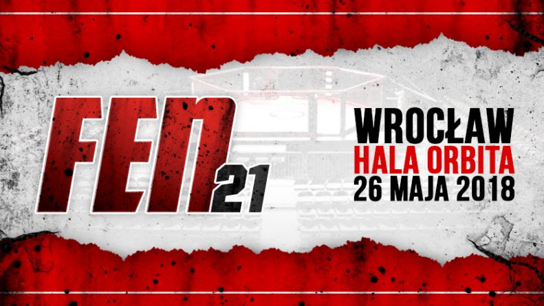 Materiały prasowe / FEN / Na zdjęciu: grafika promująca galę FEN 21