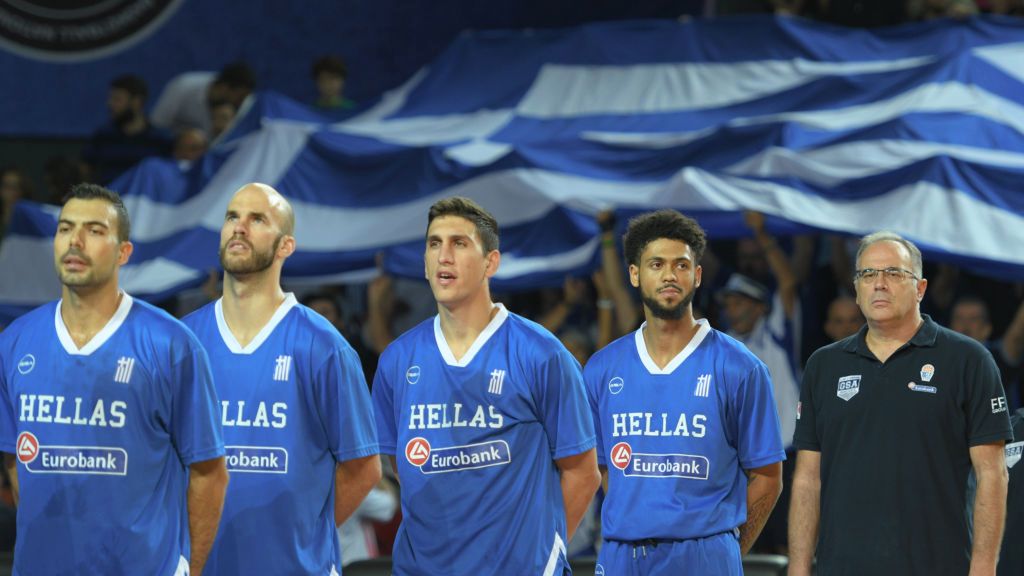 koszykarze reprezentacji Grecji
