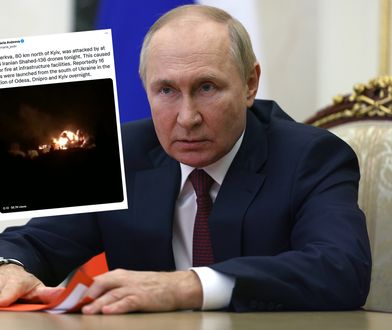 Putin straszy dronami. "Zapędził się w ślepą uliczkę, próbuje się ratować"