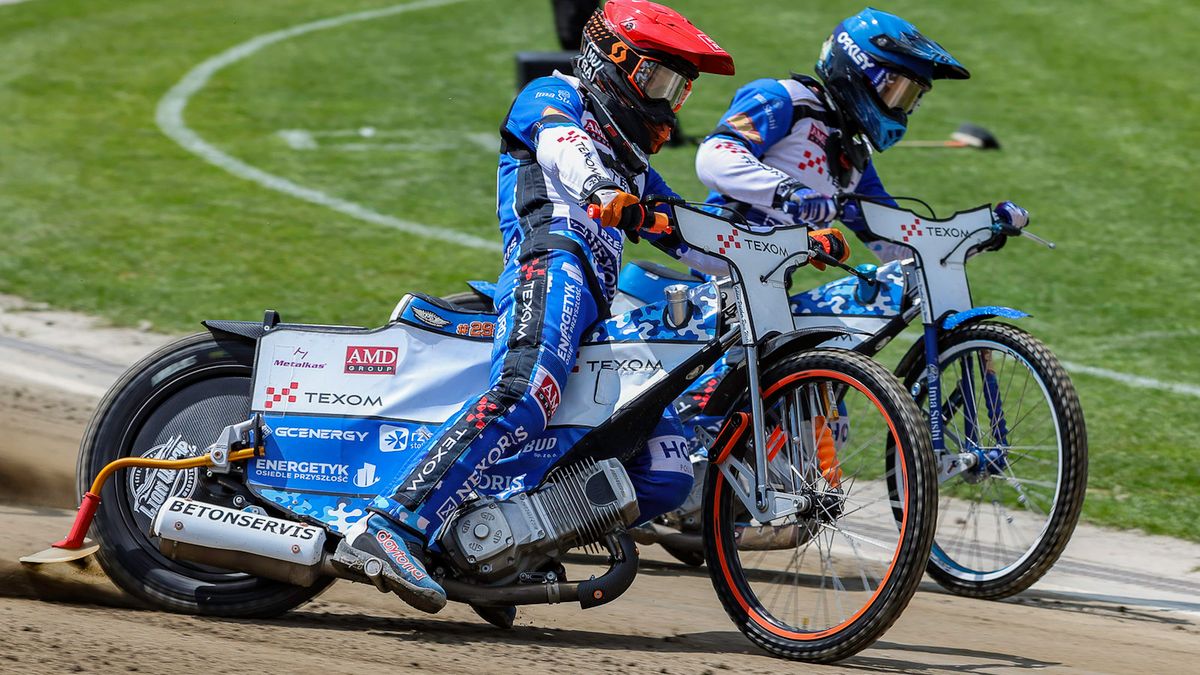 WP SportoweFakty / Michał Krupa / Na zdjęciu: Wiktor Rafalski (w czerwonym) i Franciszek Majewski (w niebieskim)