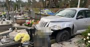 Przebił ogrodzenie i wjechał na cmentarz. Policja szybko odkryła powód