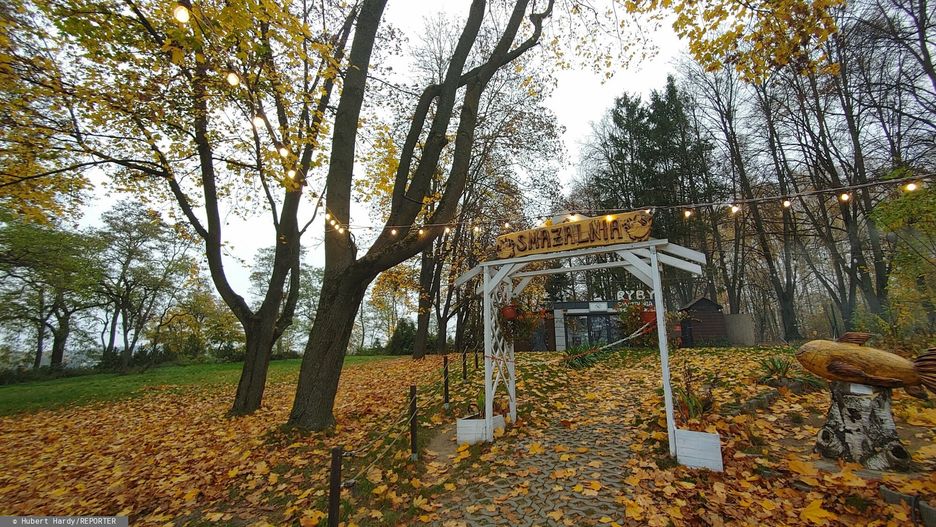 Jesień nad jez. Ukiel w Olsztynie 