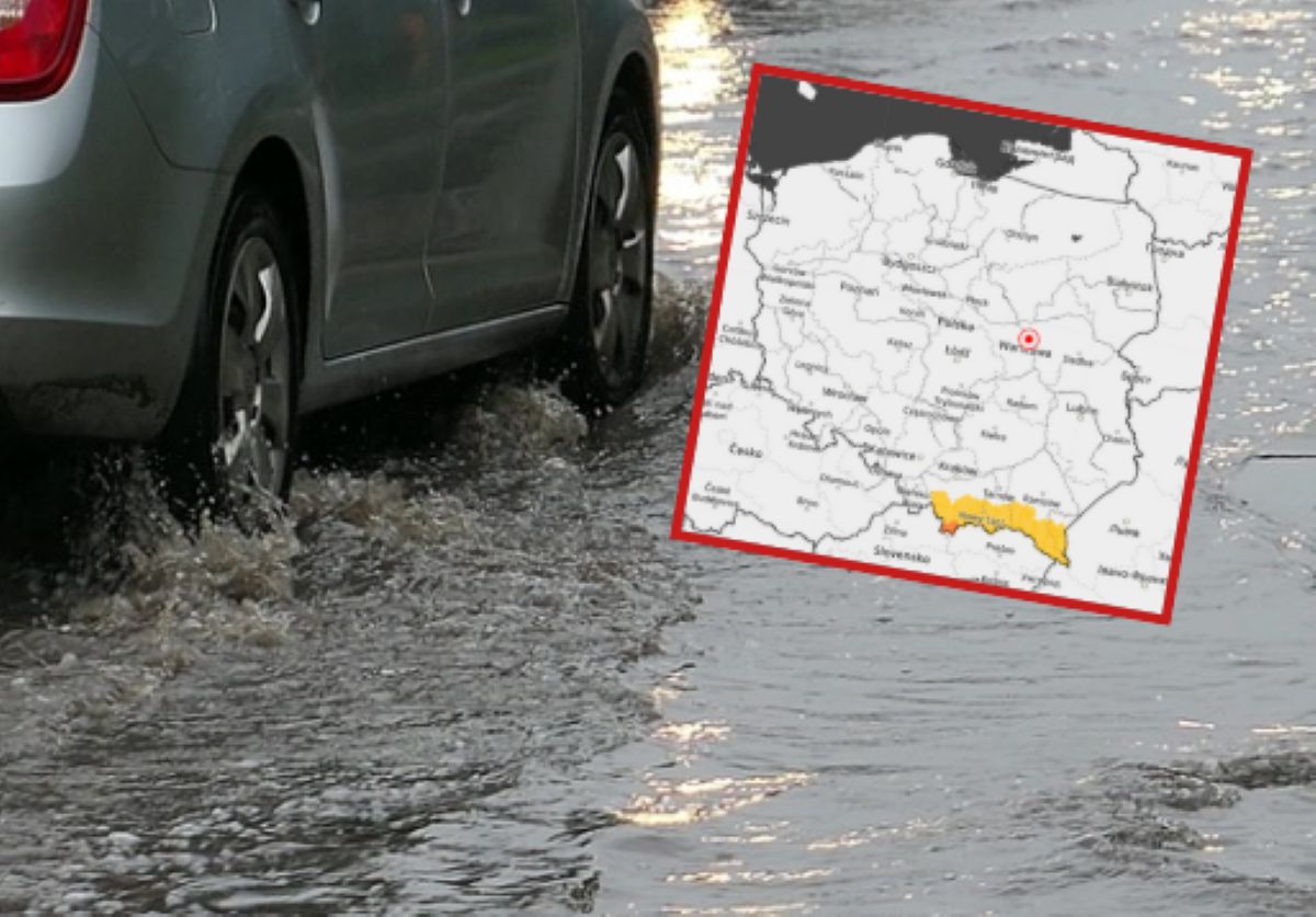 Alert RCB dla powiatu tatrzańskiego. Intensywne opady i ryzyko podtopień