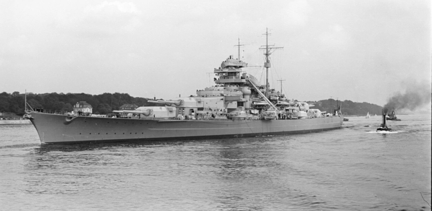 Bismarck w 1940 roku