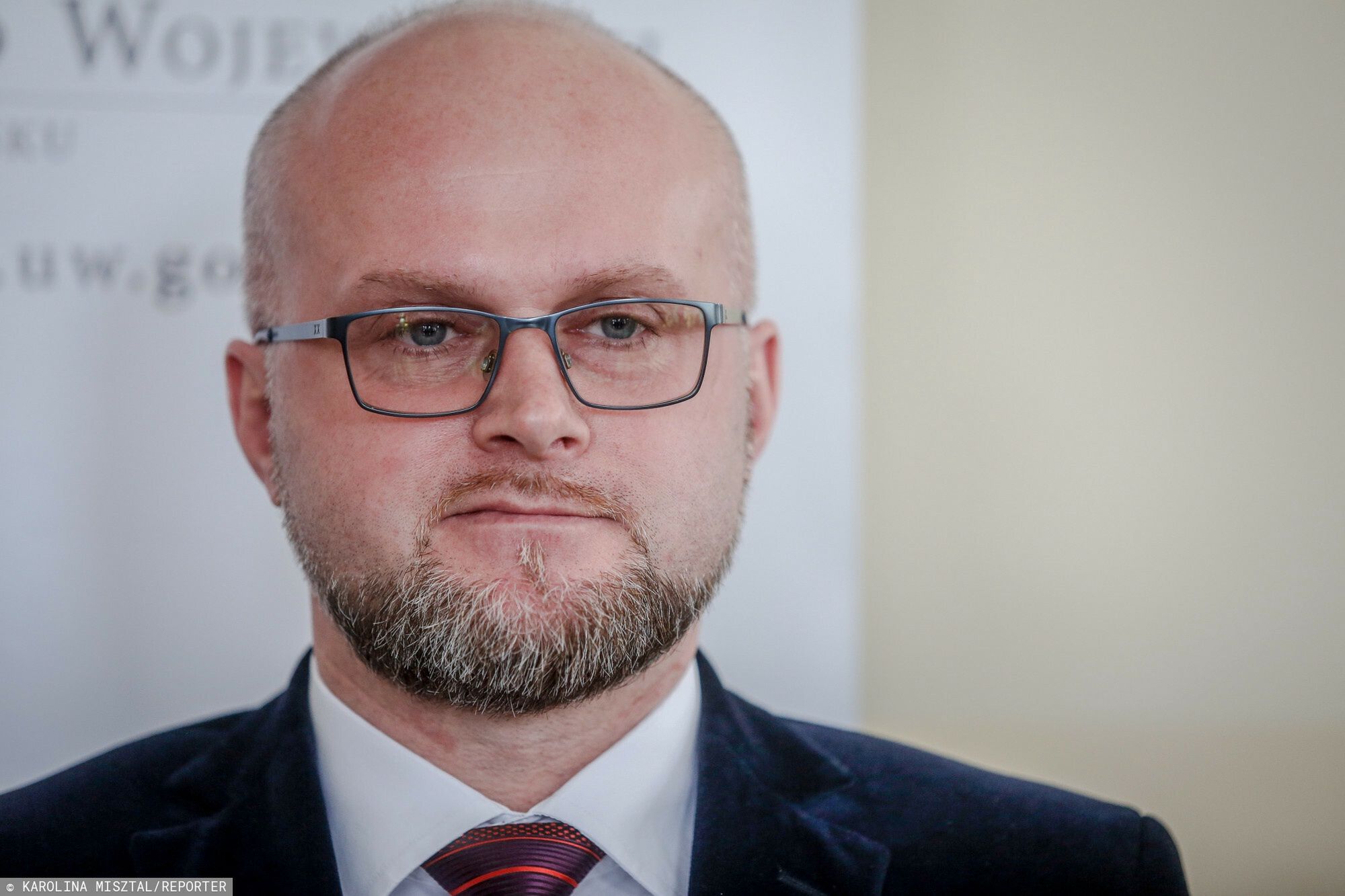 Wojewoda pomorski uchyli? ustaw? miasta ws. in vitro31.03.2017 Gdansk Konferencja prasowa wojewody pomorskiego Dariusza Drelicha ktory uchylil ustawe miasta Gdanska w sprawie programu finansowania in vitro i wiceministra zdrowia Krzysztofa Landy N/z wiceminister zdrowia  Krzysztof Landa  
Fot. Karolina Misztal/REPORTERKarolina Misztal/REPORTER
