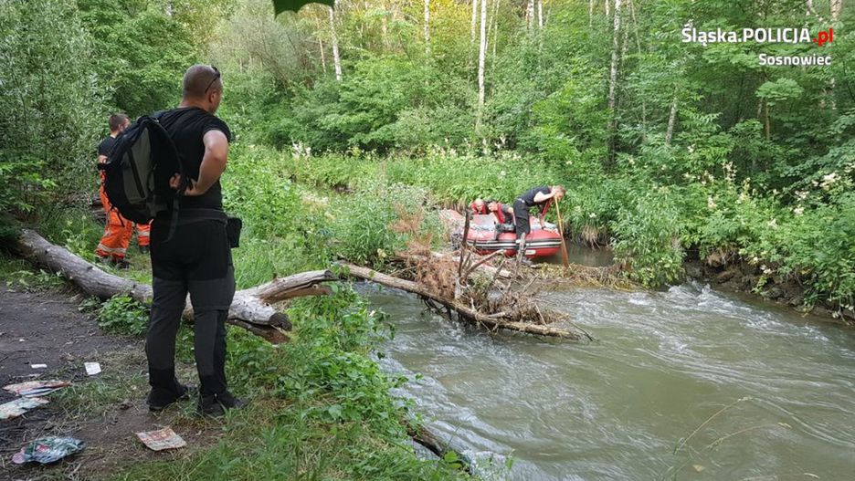 Sosnowiec. Strażacy odnaleźli ciało  zaginionej 68-latki. 