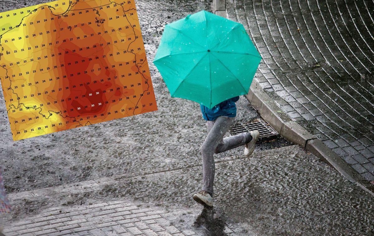 Nie tylko upały. Dziś nad Polską grad, deszcz i porywisty wiatr