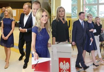 "Pierwsze córki" głosują w wyborach: Kinga Duda czy Kasia Tusk? (ZDJĘCIA)