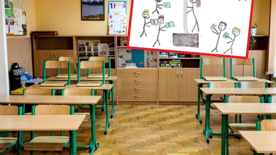 "Chcę być jak mama". Pokazała rysunek dziecka