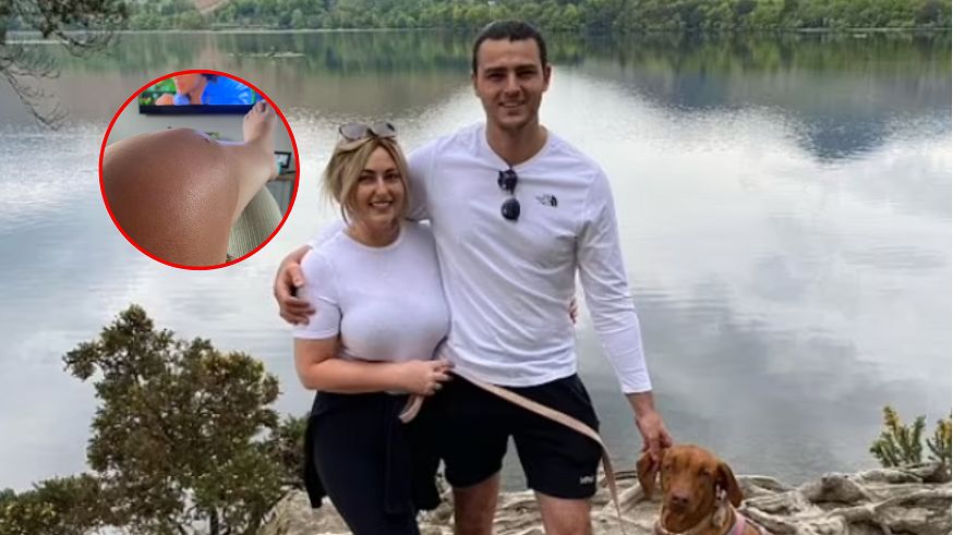 Jedynym objawem u policjantki był ból kolana. Guz miał już 10 cm