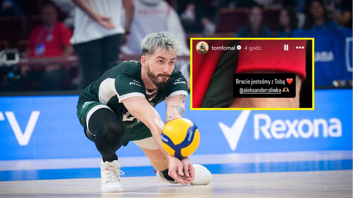 Materiały prasowe / VolleyballWorld/Instagram/tomfornal / Na zdjęciu: Tomasz Fornal