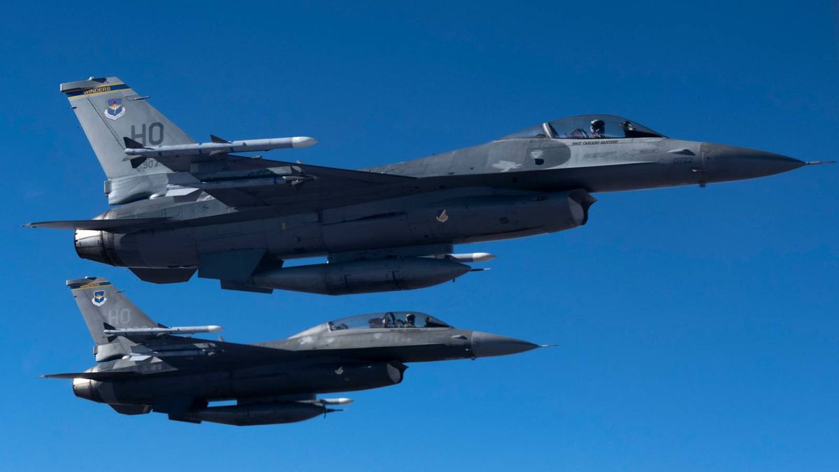 Amerykanie stracili myśliwiec F-16, który robił się w Nowym Meksyku