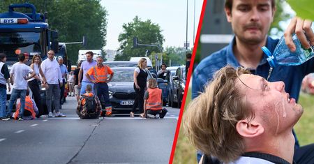 Aktywiści blokowali ulicę. Kierowcy nie wytrzymali. W ruch poszły gaśnica i gaz pieprzowy