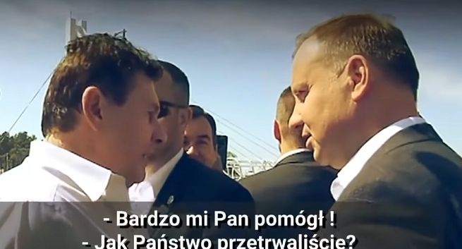 W „Wiadomościach” pochwały Andrzeja Dudy z podkładem muzycznym. „To nie jest dziennikarstwo” (wideo)
