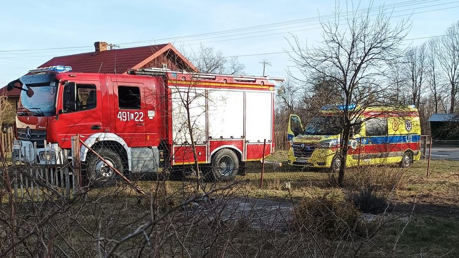 Mężczyzna wpadł do studni