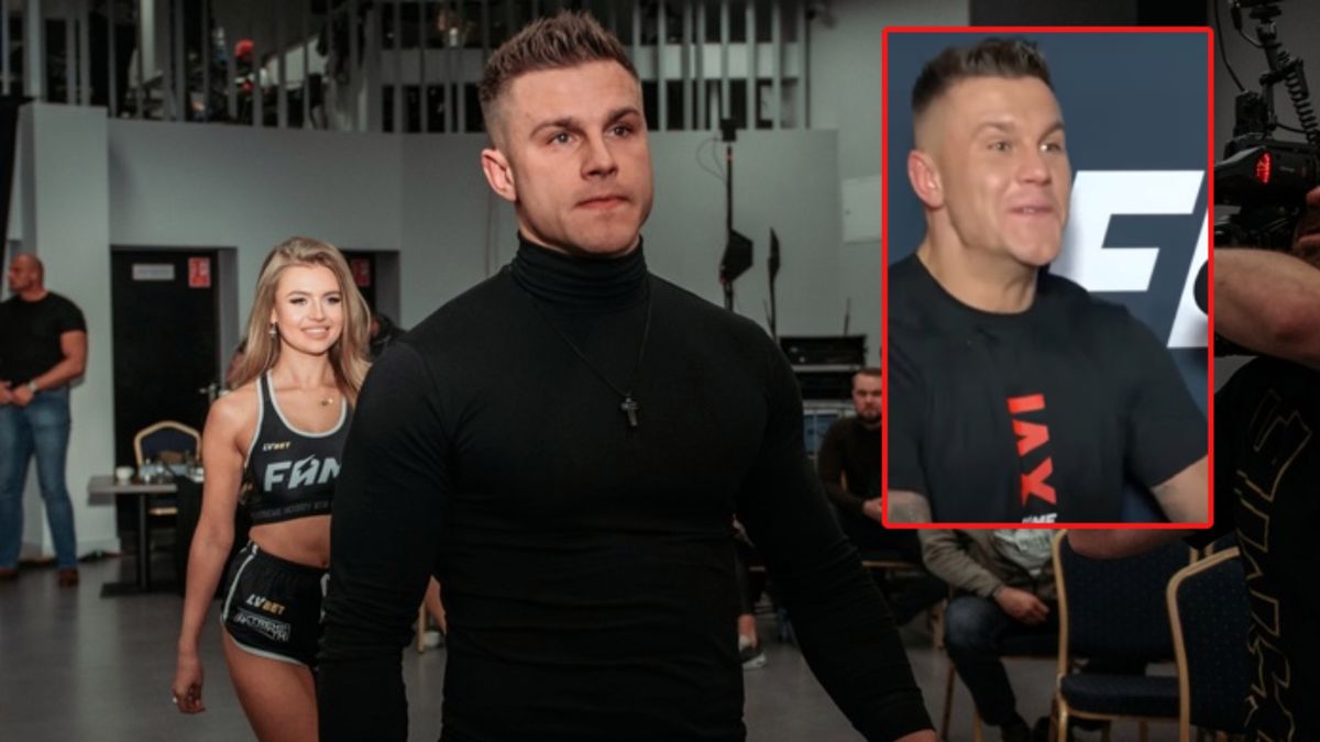 WP SportoweFakty / Na dużym zdjęciu: Alan Kwieciński (Materiały prasowe Fame MMA, na małym: Alan Kwieciński (Youtube)