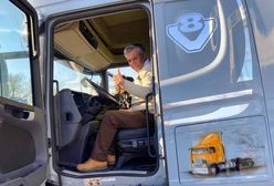 Historia z happy endem. Irański kierowca ma znowu swoją ciężarówkę